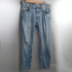 Pull & Bear Jeans Mens Size 34 Blue